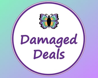 Damaged Deals - Still Beautiful - Chipped, Less Than, Grade B Crystals Discounted Just For You