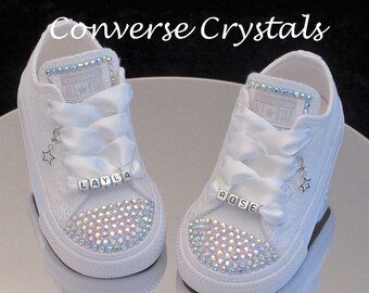 personalised baby converse shoes