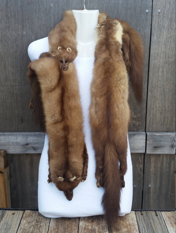 Mink stole/vintage mink stole/vintage fur stole/vi