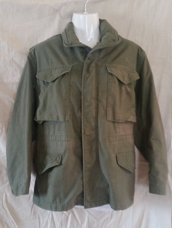 M-65 Cold weather coat/1980 military coat/military