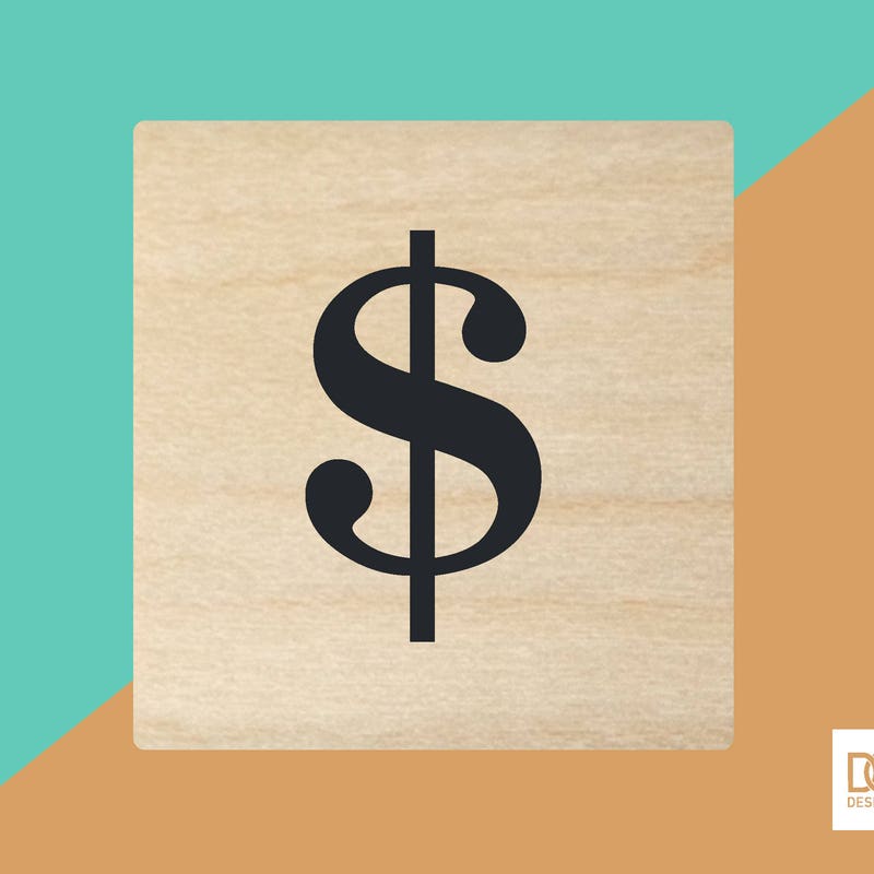 5 Dollar Sign - Etsy