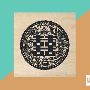 Doppelt Glück Phantasie - 3cm-Stempel (DODRS0127)