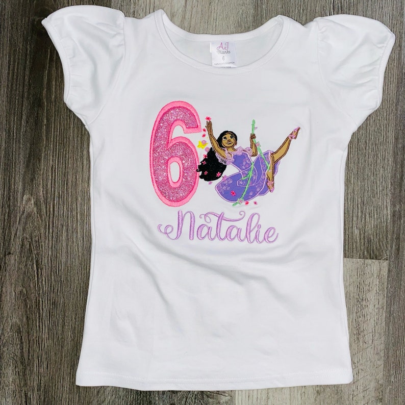 encanto isabela birthday shirt