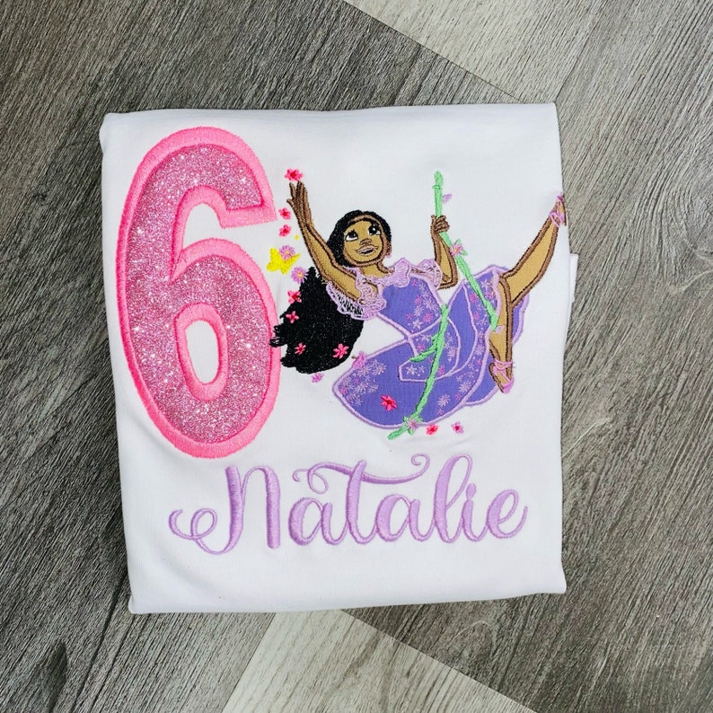 encanto isabela birthday shirt