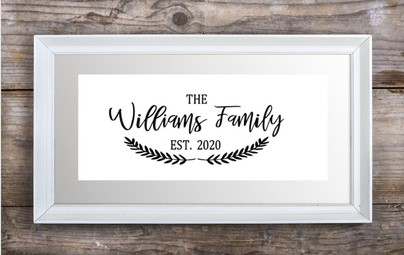 Personalized Stencil / Family Name / Vinyl Stencil / DIY / - Etsy
