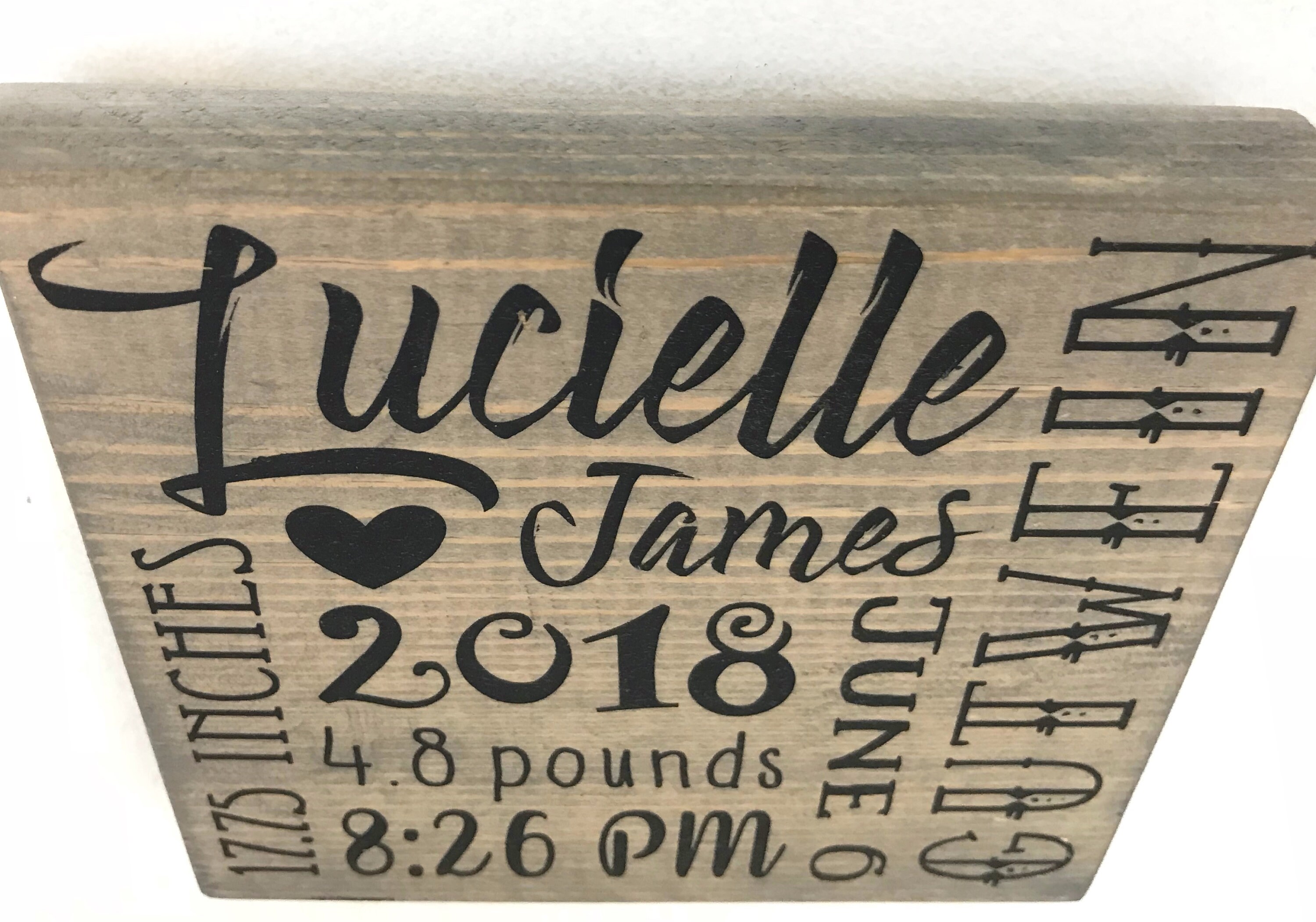 Custom Birth / Baby Announcement Sign Made to Order - Etsy Hong Kong