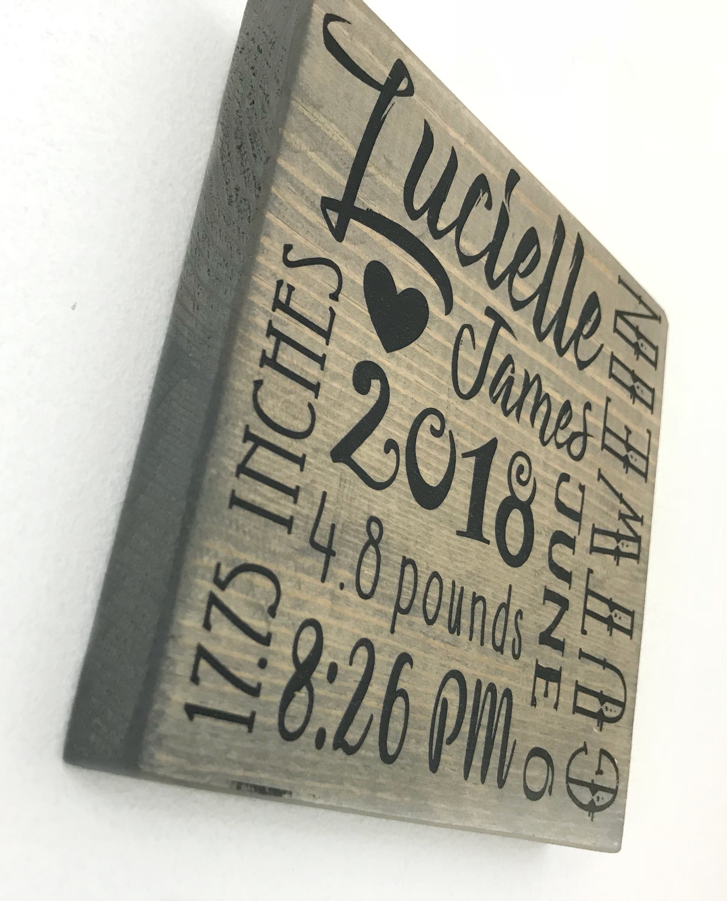 Custom Birth / Baby Announcement Sign Made to Order - Etsy Hong Kong