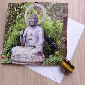 Il Buddha - libertà dalla paura e dall'illusione - un biglietto di auguri vuoto