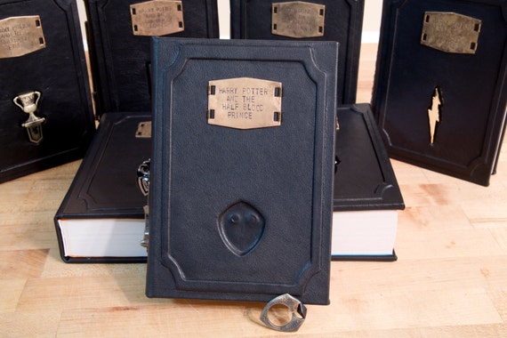 Leather bound harry potter book set with horcruxes deals