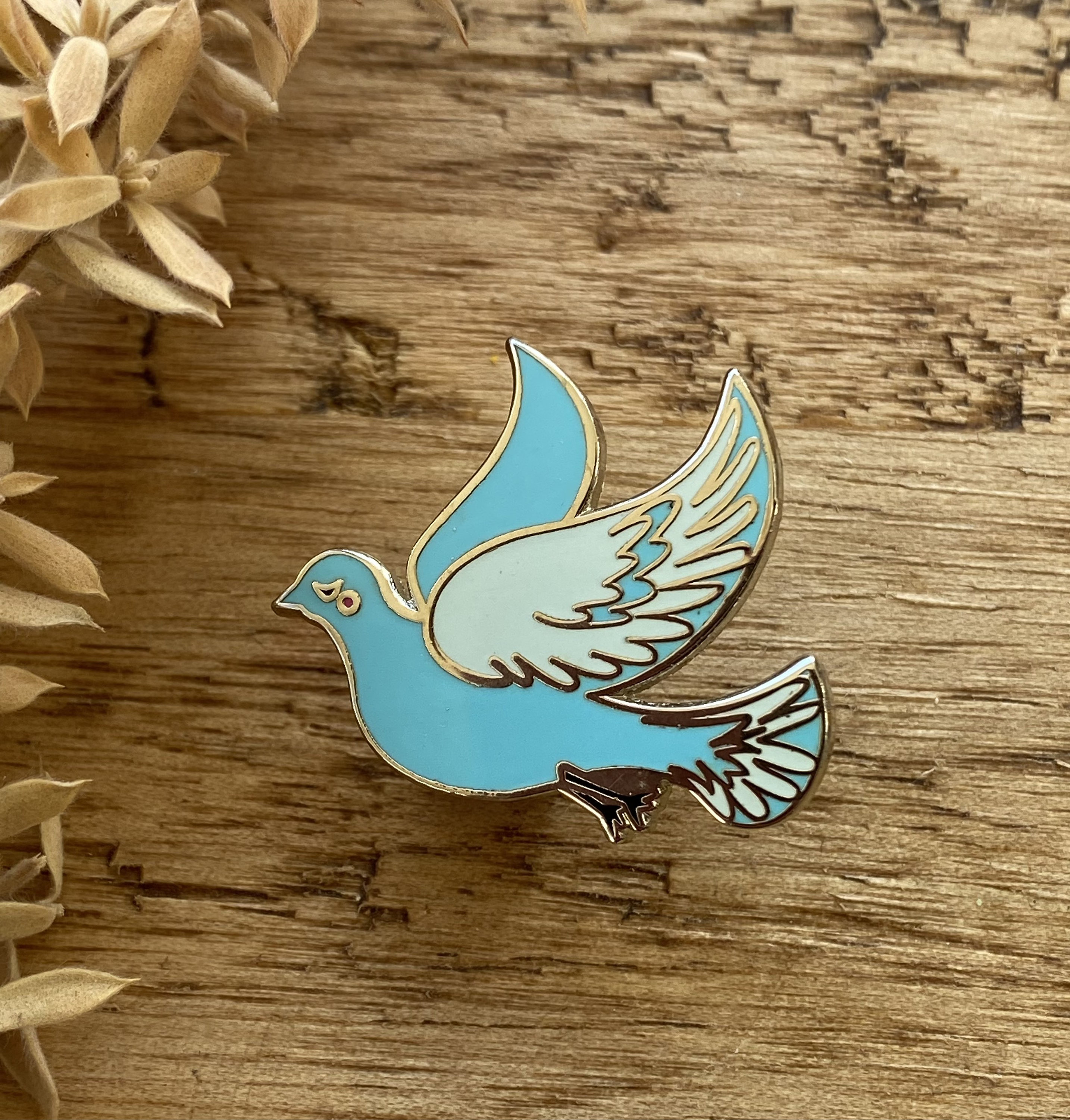 Peace dove brooch deals