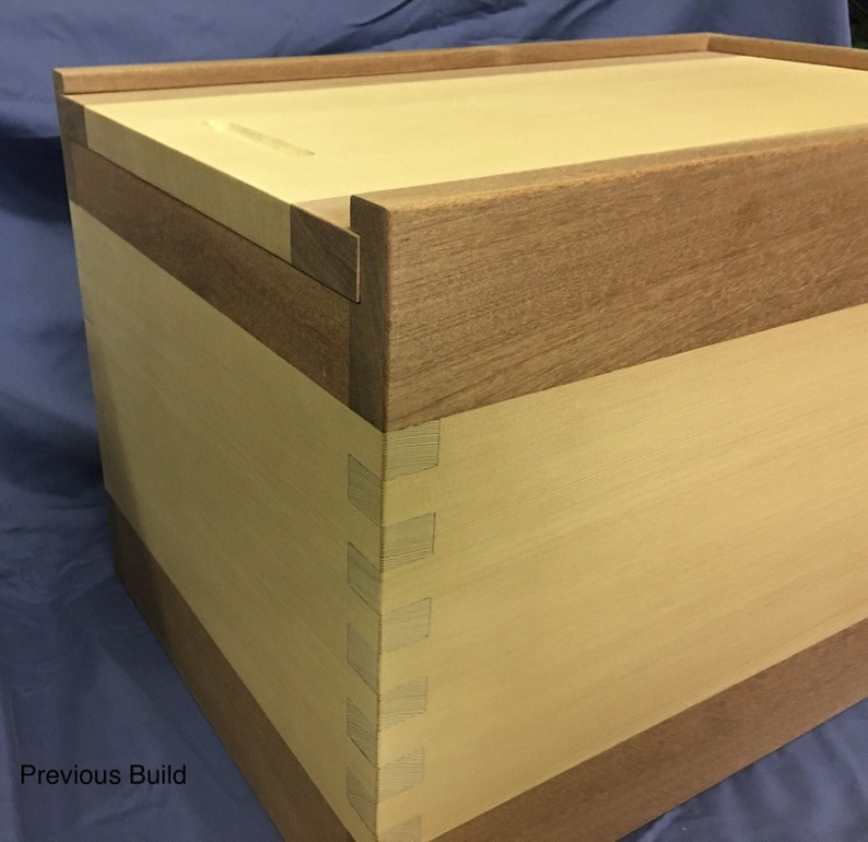 OGB 50 Lb Gunpowder Storage Custom Order Box 50lb Western Red Cedar W