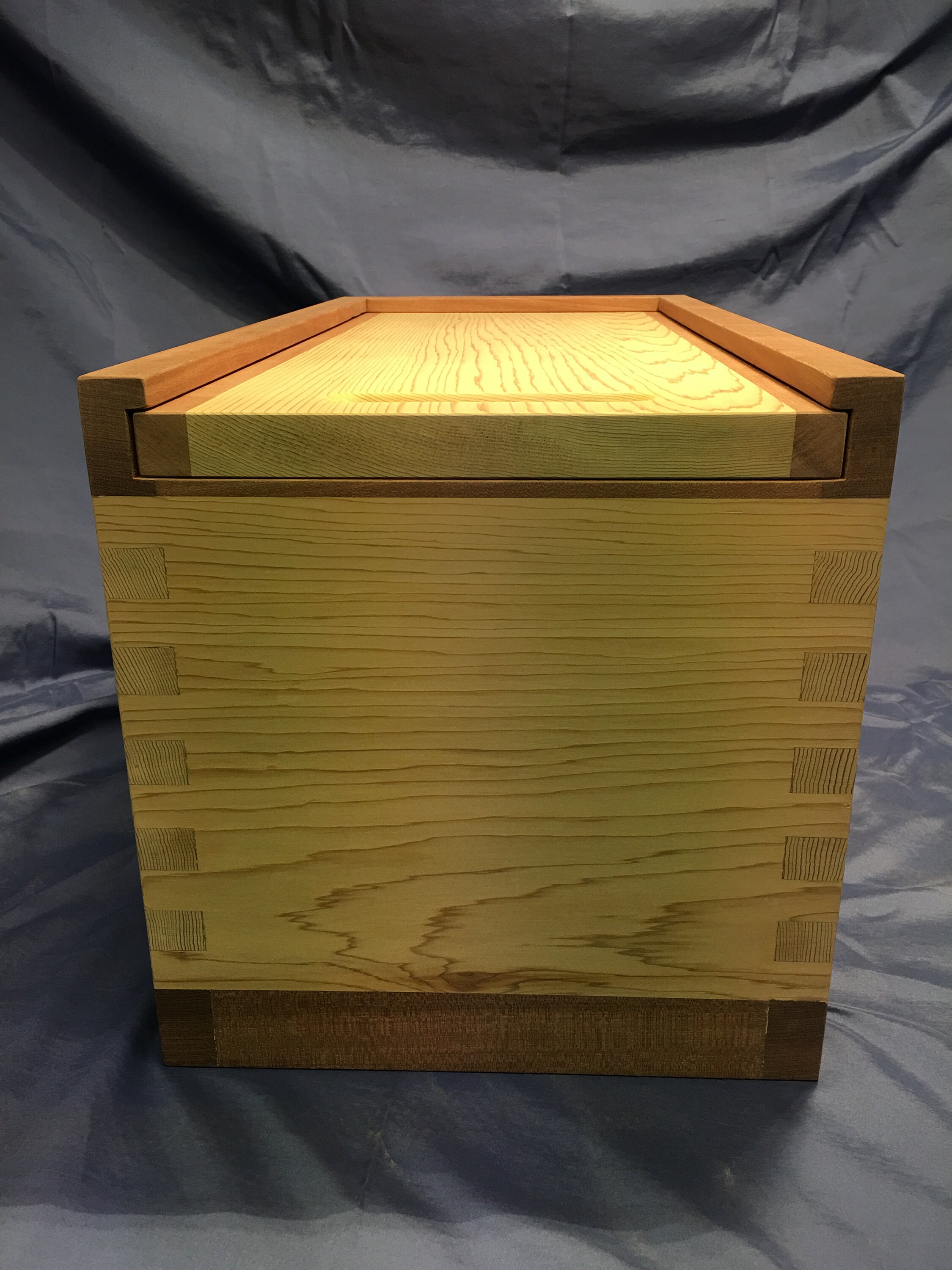 Gun Powder Box OGB - 27 Lb Wood Smokeless Gunpowder Box - Custom Order - 27-1 Lb. Cans ...