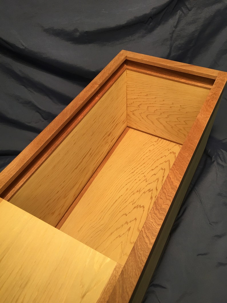 OGB 27 Lb Wood Smokeless Gunpowder Box Custom Order 271 Lb. Cans or