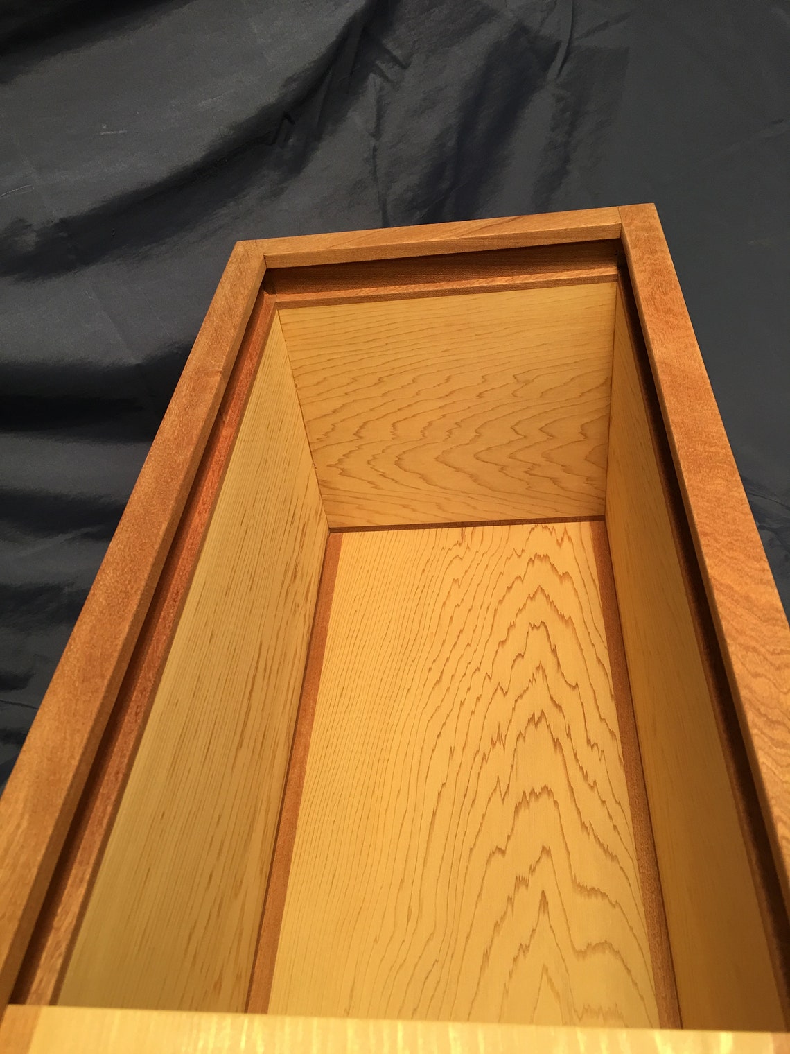 OGB 27 Lb Wood Smokeless Gunpowder Box Custom Order 271 Lb. Cans or