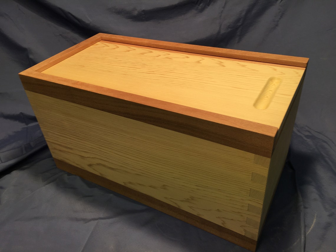 OGB 27 Lb Wood Smokeless Gunpowder Box Custom Order 271 Lb. Cans or