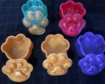 Paw print trinket/jewelry box.