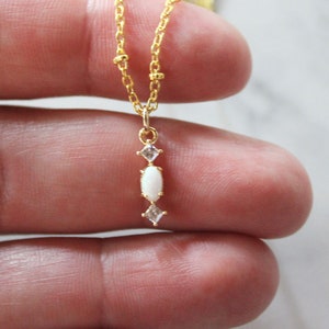 opal pendant necklace, opal necklace, opal jewelry, gift, gift for her, gold necklace, delicate necklace, jewelry, gold opal jewelry, mom