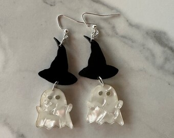 Boucles D'oreilles Acryliques Halloween Boucles D'oreilles Gouttes De
