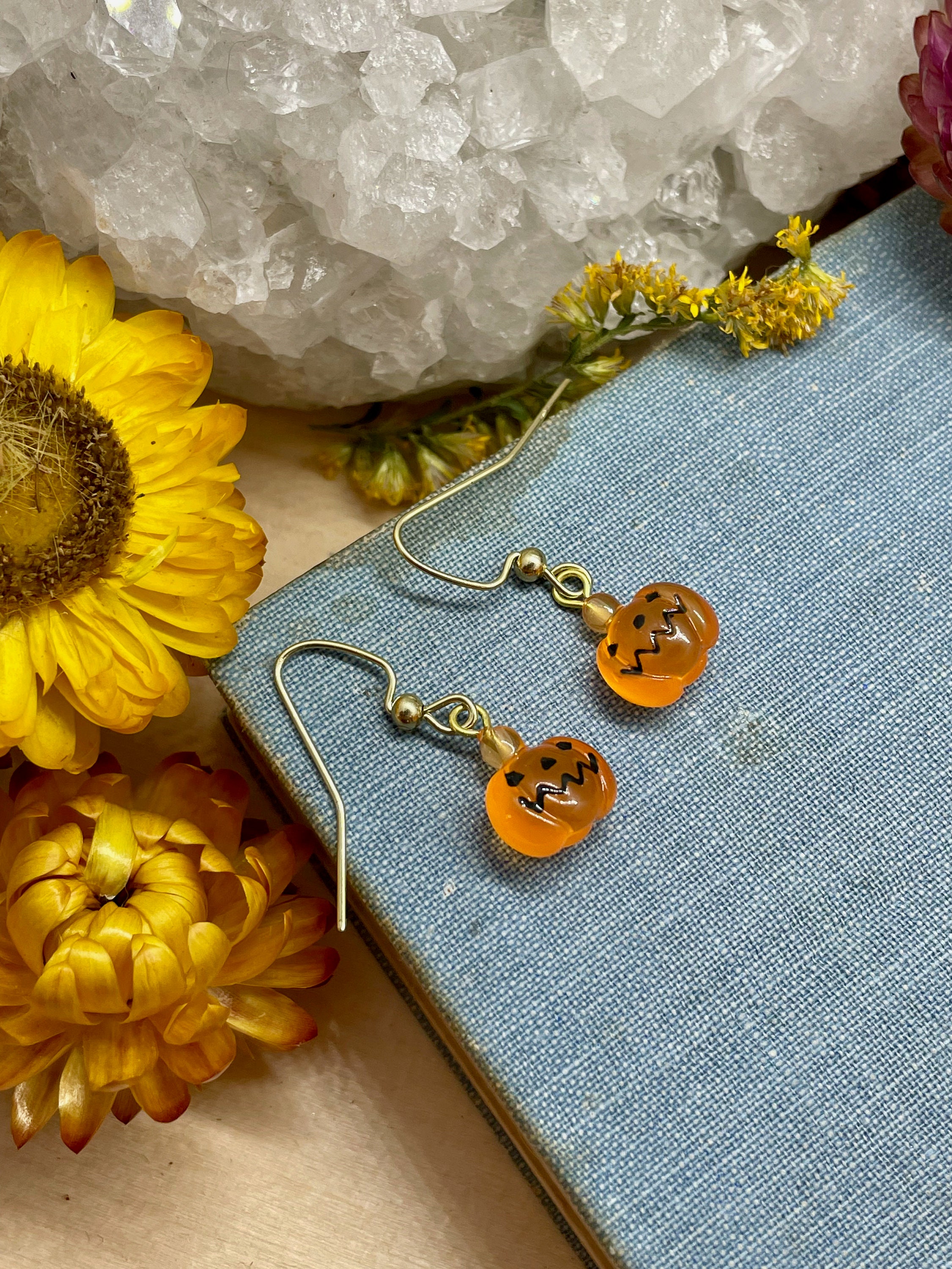 Boucles D'Oreilles Halloween 1 Paire Ensemble Sorcière Citrouille Combo Oreille Cadeau Fête Halloween