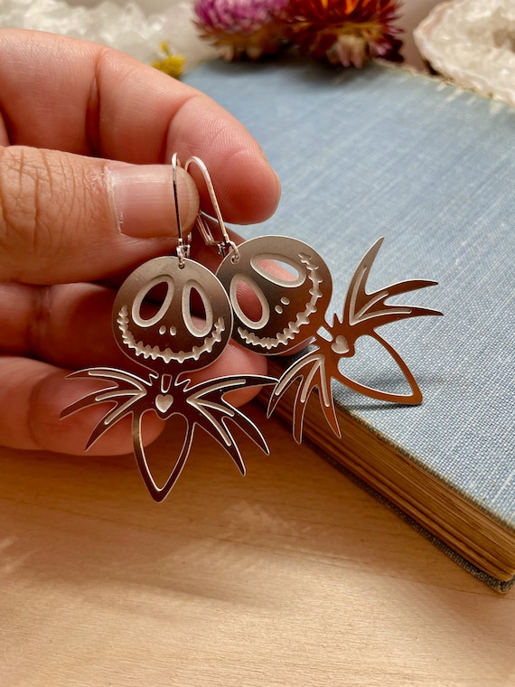Skeleton 2024 earrings etsy