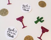 Bachelorette Party Final Fiesta Confetti Personalized Bachelorette Confetti Margarita Confetti Cactus Confetti Final Fiesta Bridal Shower