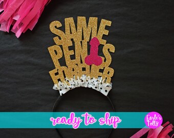 Weird flex on Valentines but You Go Girl! Penis Tiara Crown Bachelorette Stagette Hen party a digital file for Cricut by Bryn Wyllychuk
