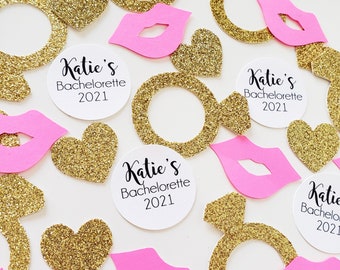 Bachelorette Confetti Personalized Bachelorette Party Decorations Confetti