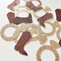 Glitter Boot & Ring Confetti: Nashville Bachelorette Party Decor