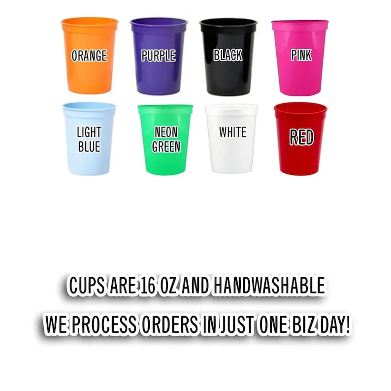 Personalized Final Fiesta Bachelorette Party Cups, Margs and Matrimony Cups image 7