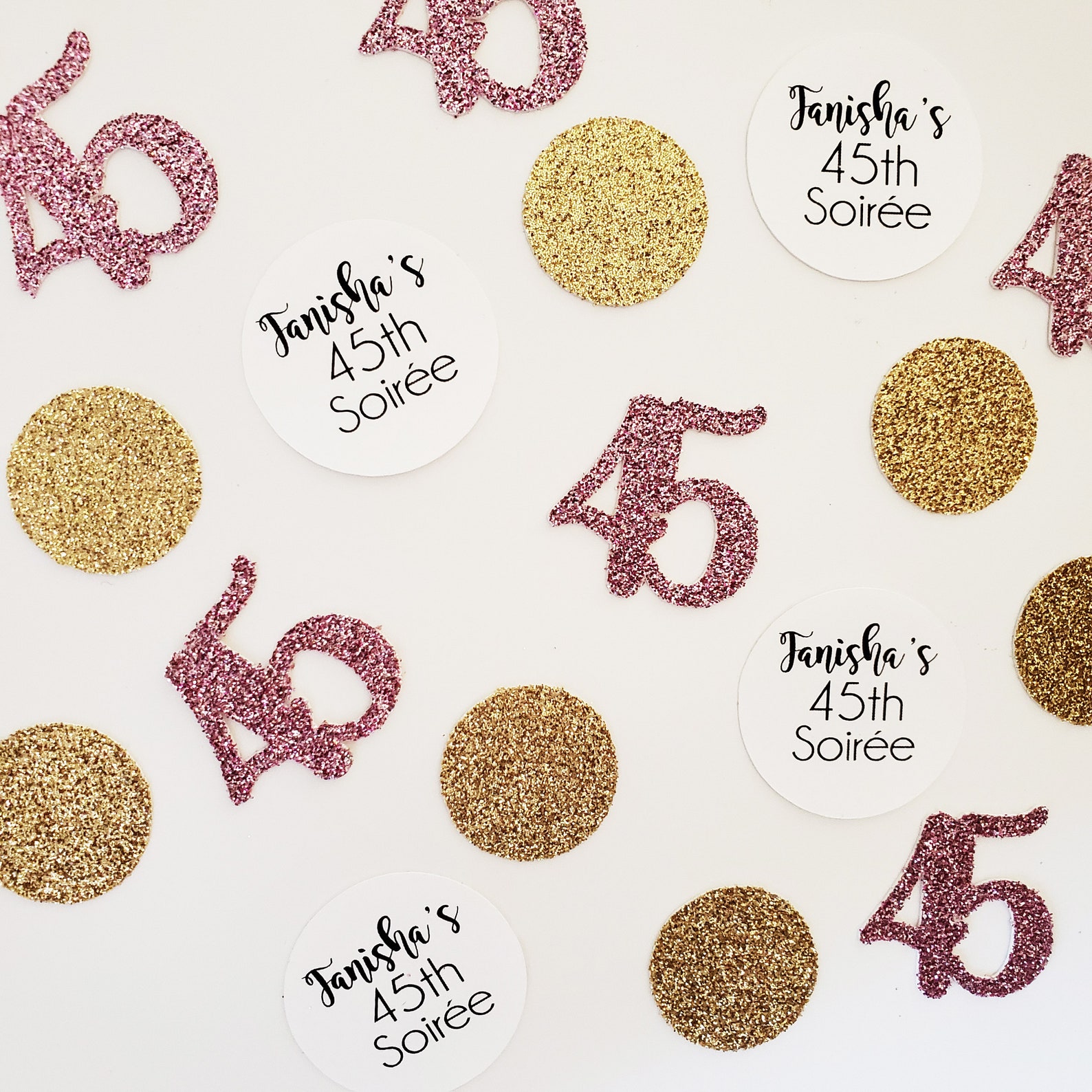 Birthday Party Confetti Custom Birthday Party Decorations Etsy