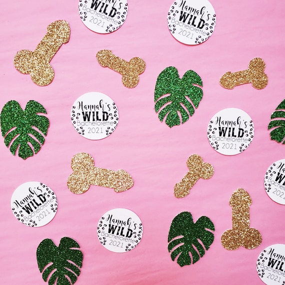 Personalized Bachelorette Party Confetti Wild Bachelorette - Etsy