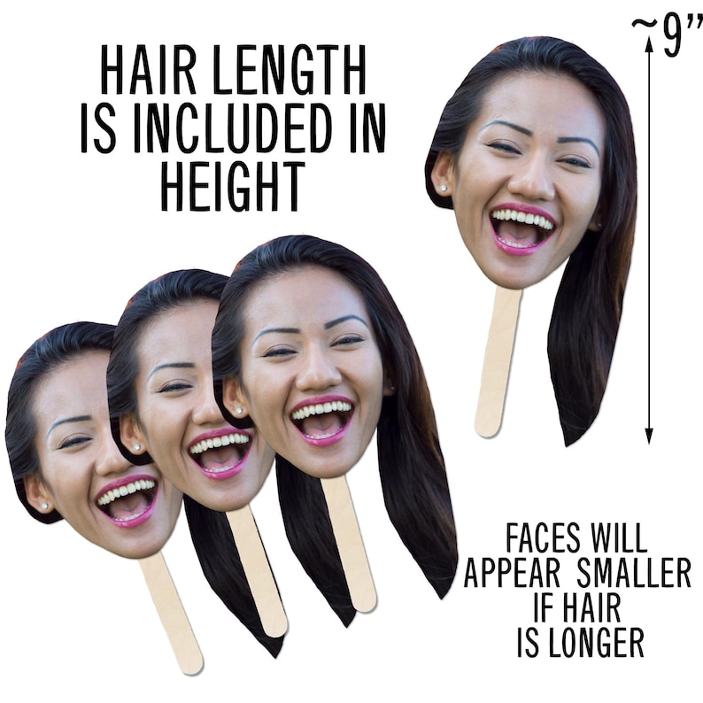 Groom Face Fans on a Stick: Bachelorette Party Decorations and Party Favors image 4