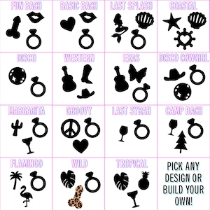 Personalized Groom Face Confetti: Custom Bachelorette Party Decorations and Favors, Any Theme image 2