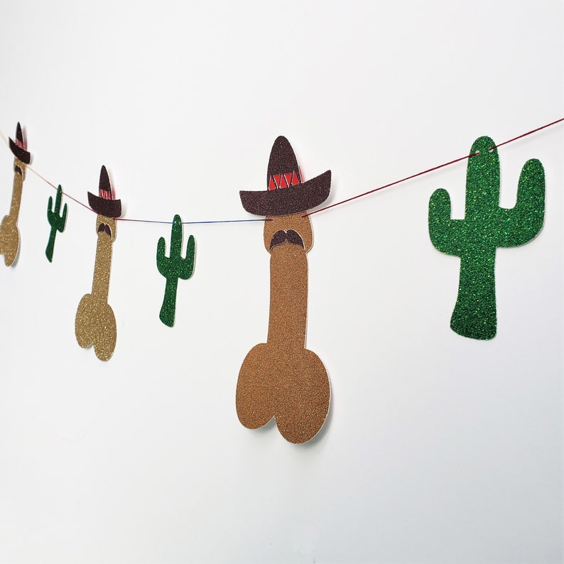Final Fiesta Penis Cupcake Toppers With Sombreros Custom Final - Etsy