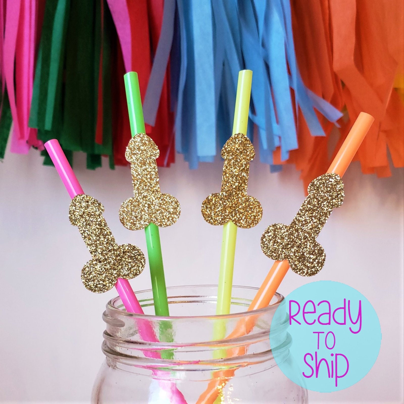 Halloween Bachelorette Penis Straws – NinalemsParty