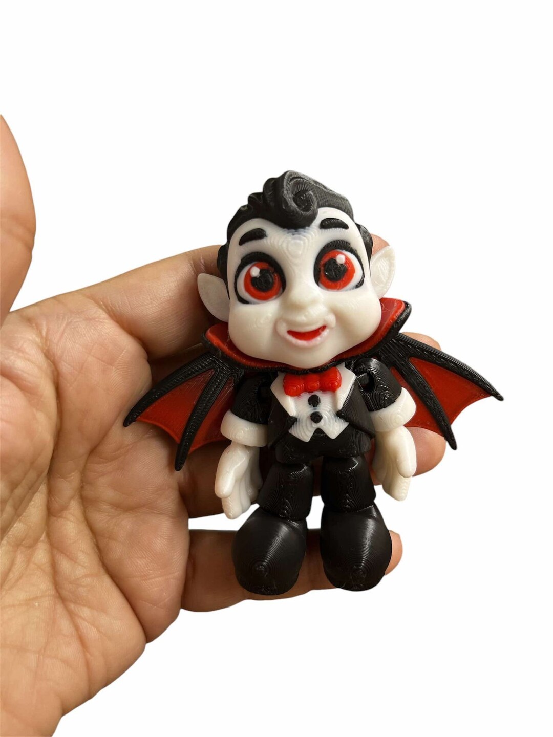 Figurine Little Dracula (Draculito) Articulée - Bandai, édition Vintage (sans Boîte)