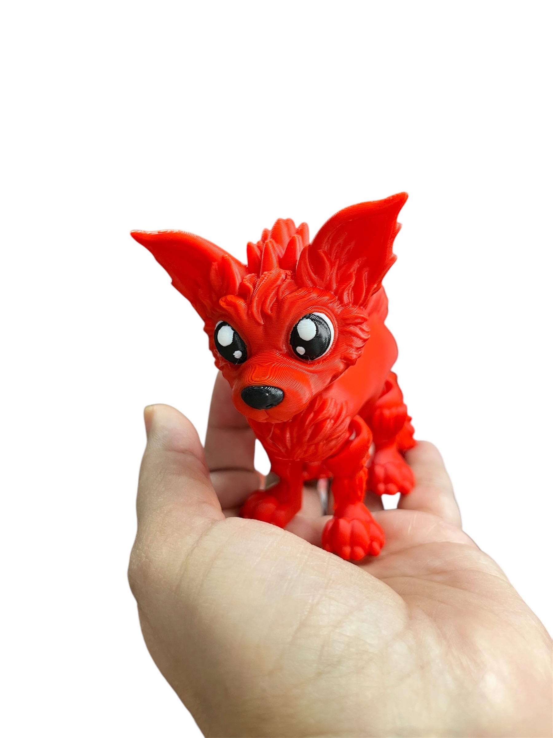 チュパカブラ：リアル フィギュア Chupacabra 造形 レッズ REDS Articulated Chupacabras 3D Printed in PLA Filament - Etsy