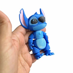 3D Printed Stitch Anime Figurine Great for Decoration Made of PLA