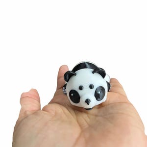 3D Printed Panda Figurine - 3 Inch Long, Great for Decoration, Perfect for Home Decor