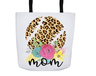 Baseball Mom Tote Bag-Sports Mom Tote Bag- Baseball Mom Gift- Mother's Day Gift- Sports Tote Bag - Weekend Bag, Habensen Gallery