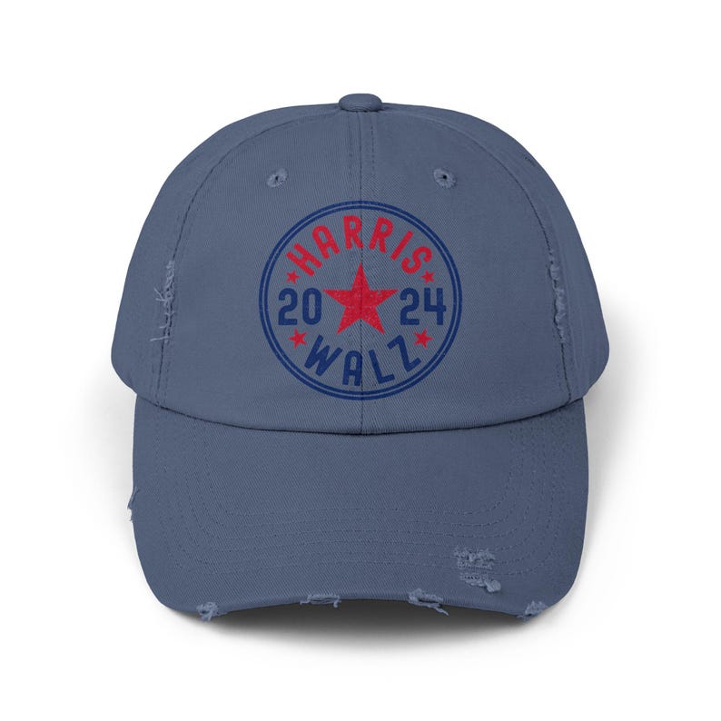 Harris Walz 2024 Campaign Baseball Cap, Election Hat, Embroidered