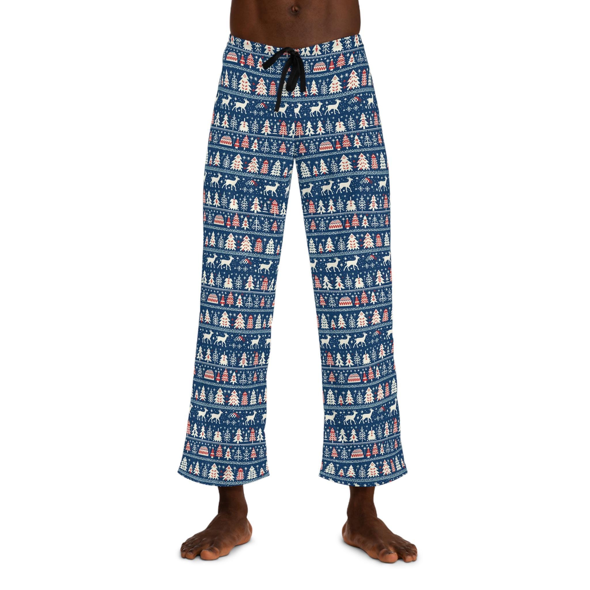 Fair isle men's pajamas sale