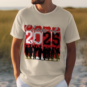 2025年卒業式Tシャツ、シニア卒業生シャツ、卒業記念品、シニア2025シャツ、2025年卒業式Tシャツ、卒業式シャツ
