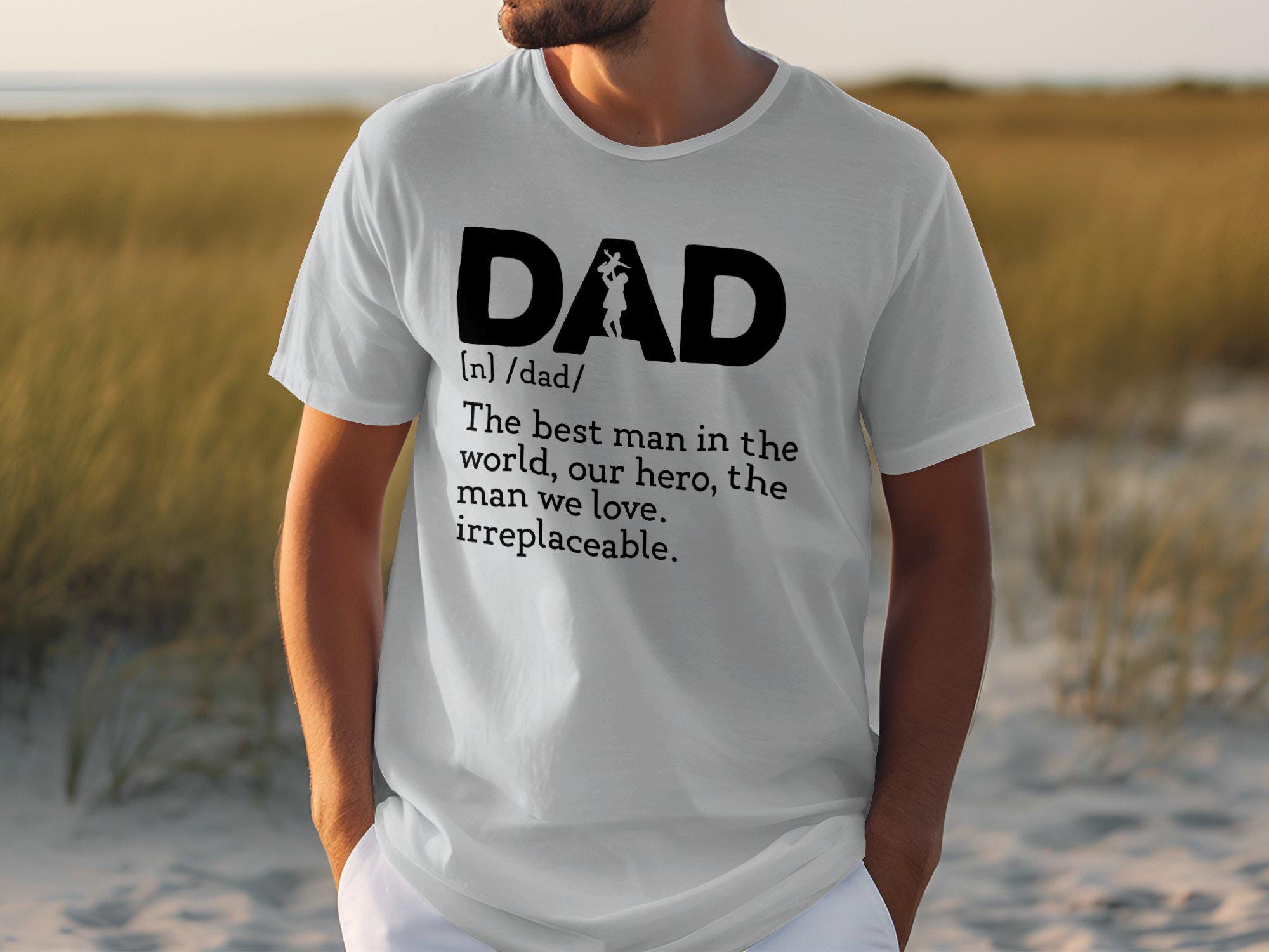 Camiseta para o Dia dos Pais, Camiseta com a Definição de Pai, Camiseta com o Melhor Pai de Todos os Tempos, Regata para Pai, Camiseta para Pai, Presente para o Dia dos Pais, Camiseta para Novo Pai