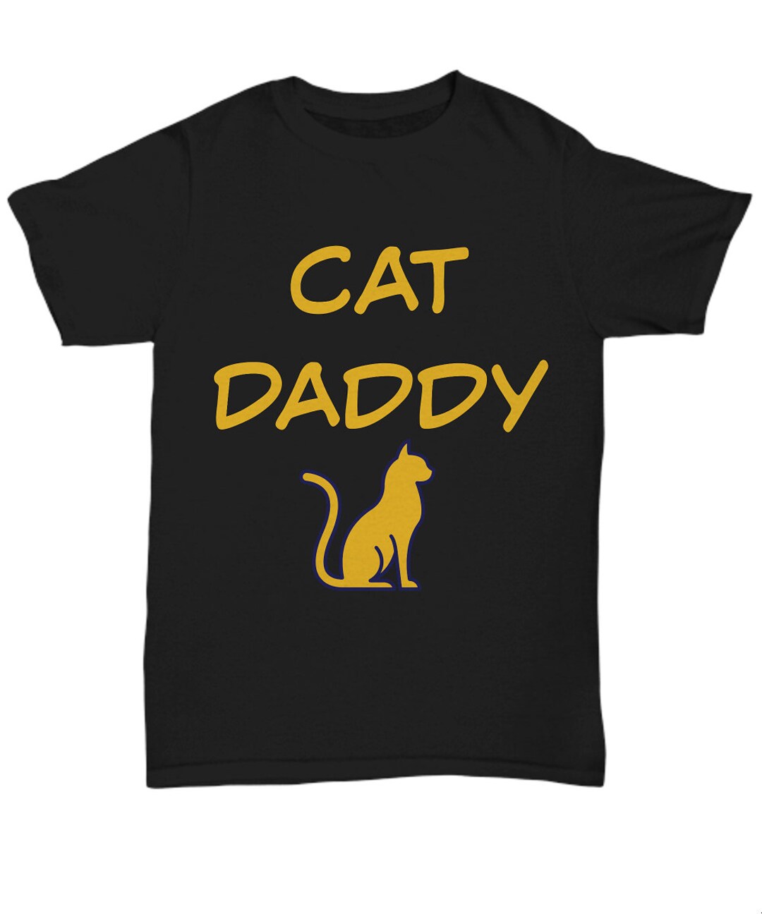 Cat Daddy Shirt Funny Cat Dad Shirt Cat Tshirt Etsy