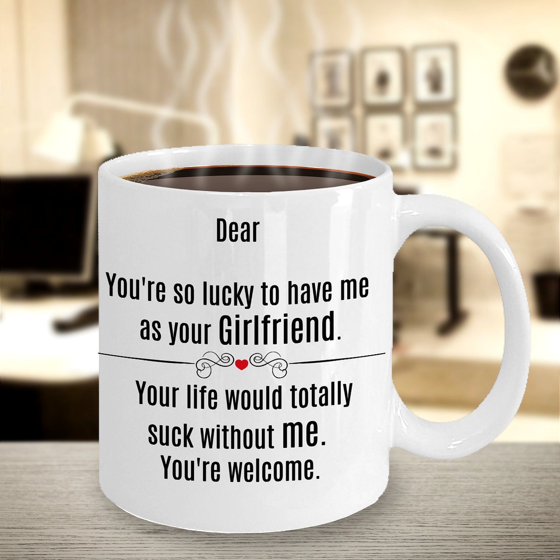 Funny Boyfriend Mug Boyfriend Coffee Mug Custom Boyfriend Etsy