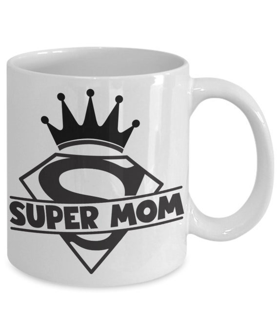 Super Mom Mug Cup Coffee Mug Great Gift For Mom NEW
