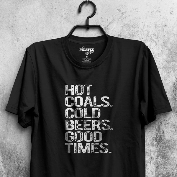 Hot Coals Men's Tee (Coal Black)