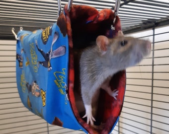 Tube Hammocks for rats and other small animals