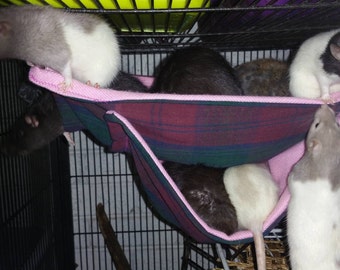 Double Decker Hammocks for rats and other small animals